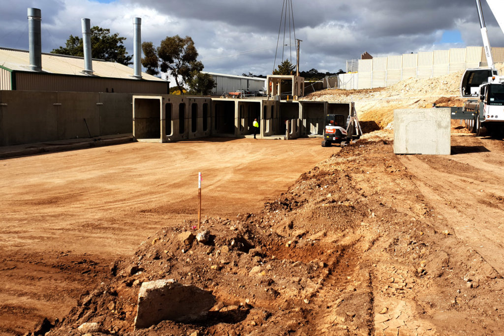 Onkaparinga Views – Concrete box culverts.