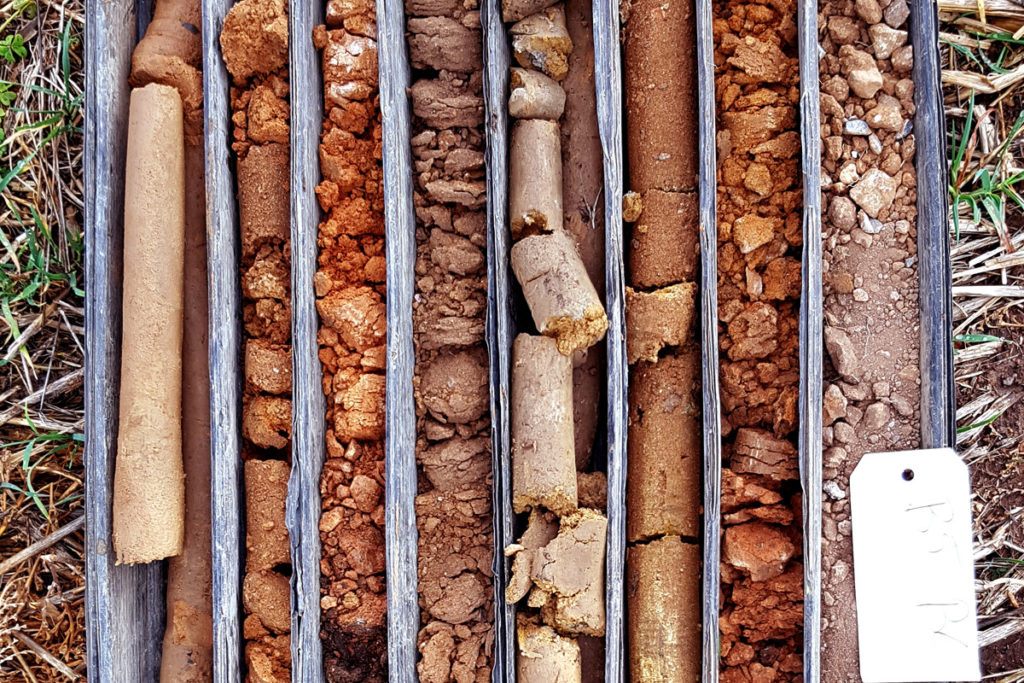 Drill cores.