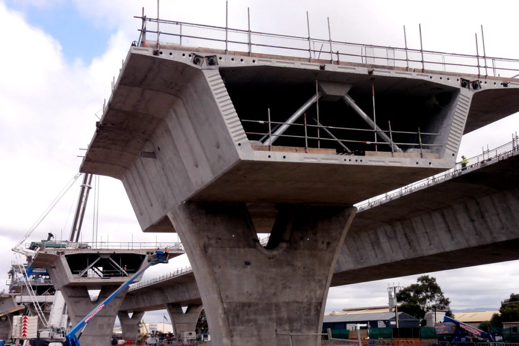 South Road Superway – testing as a sub-contractor to ensure quality.