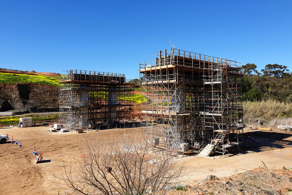 Gawler East Link Road construction works