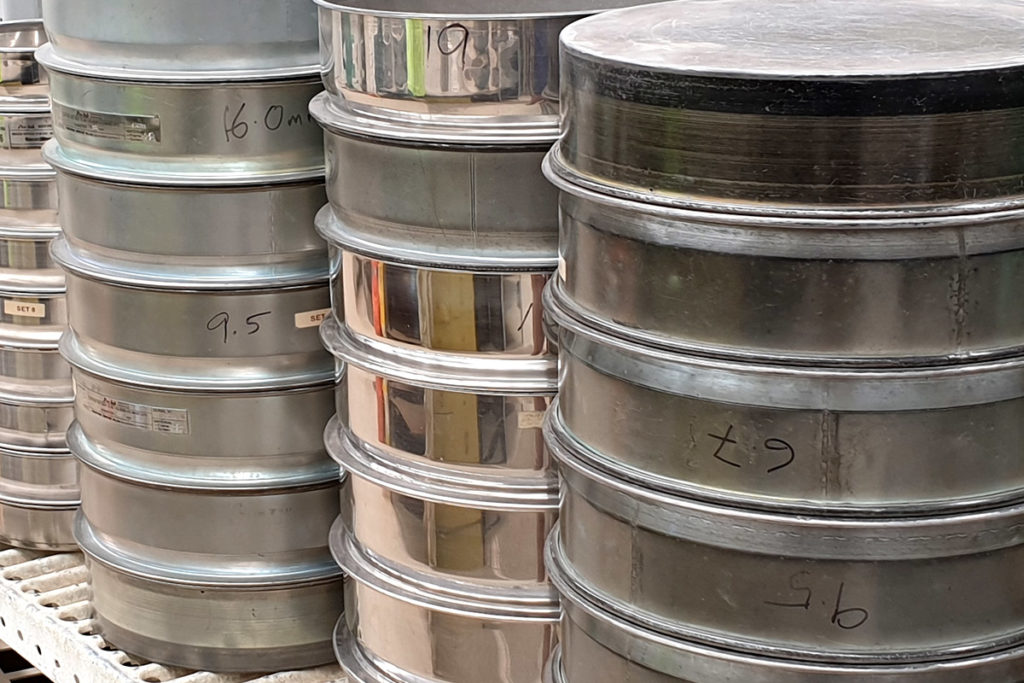 Set of sieve’s for Particle Size Distribution (PSD)